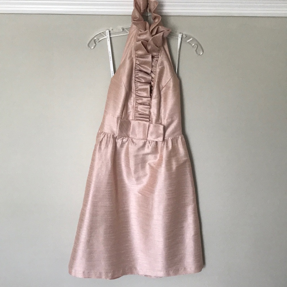 Alfred Sung size 2 dupioni silk bridesmaid dress